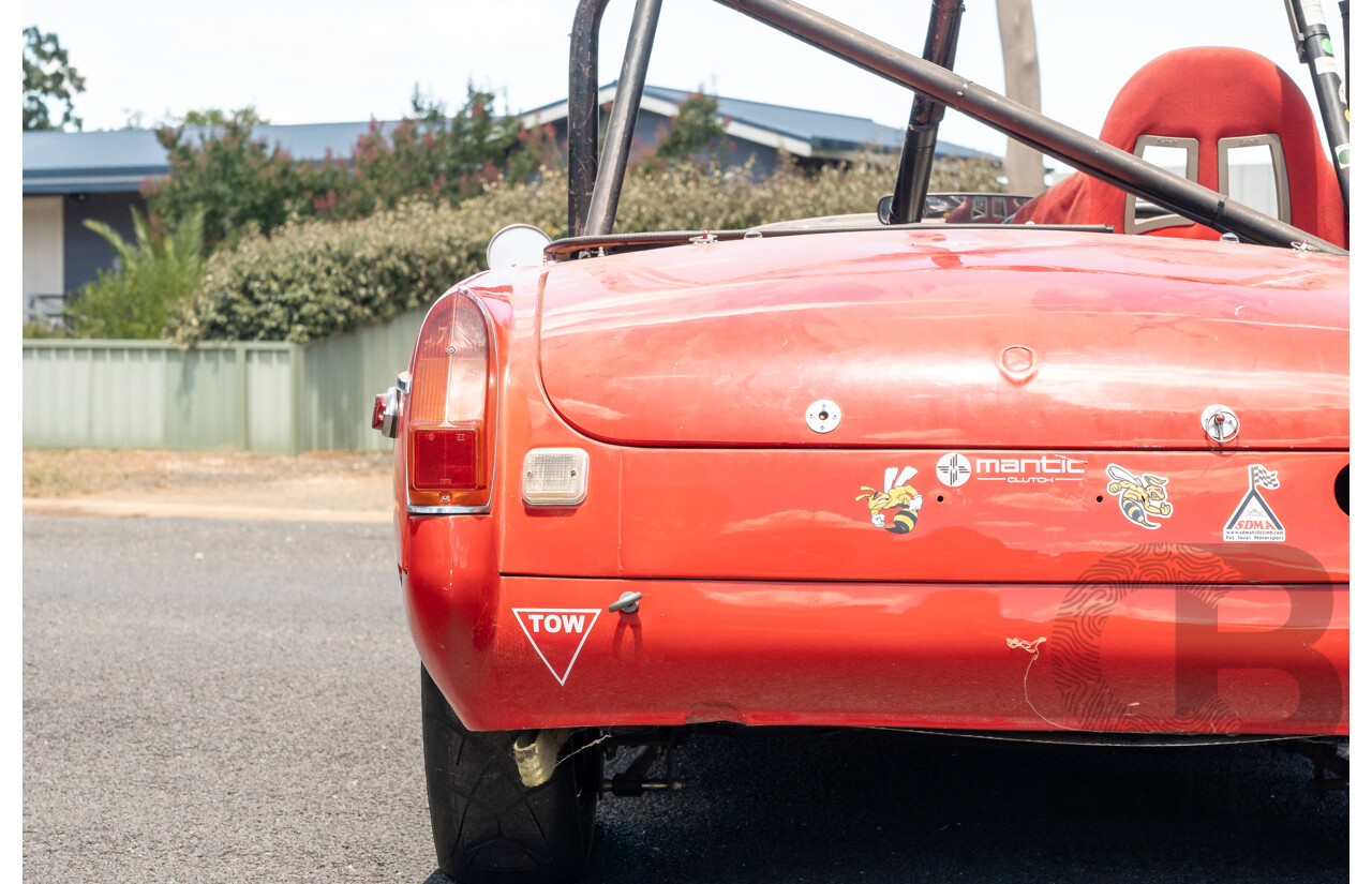 2/1977 British Leyland M.G. MGB 2d Roadster Red 1.8L - Modified and CAMS Logbooked for Hillclimb / Rally
