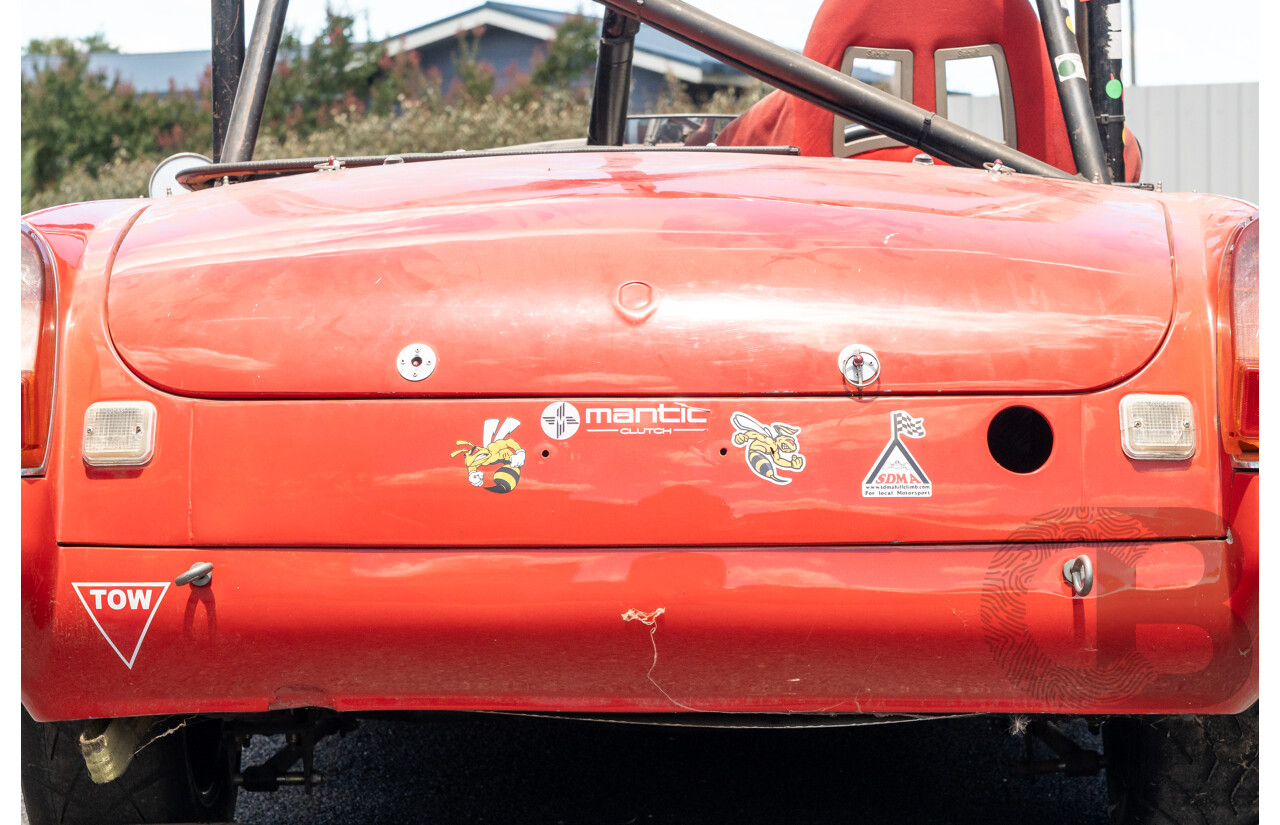 2/1977 British Leyland M.G. MGB 2d Roadster Red 1.8L - Modified and CAMS Logbooked for Hillclimb / Rally