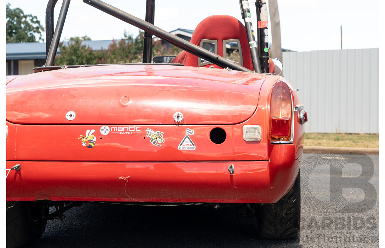 2/1977 British Leyland M.G. MGB 2d Roadster Red 1.8L - Modified and CAMS Logbooked for Hillclimb / Rally