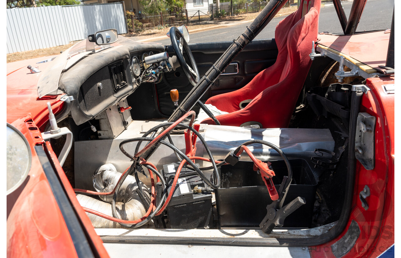 2/1977 British Leyland M.G. MGB 2d Roadster Red 1.8L - Modified and CAMS Logbooked for Hillclimb / Rally