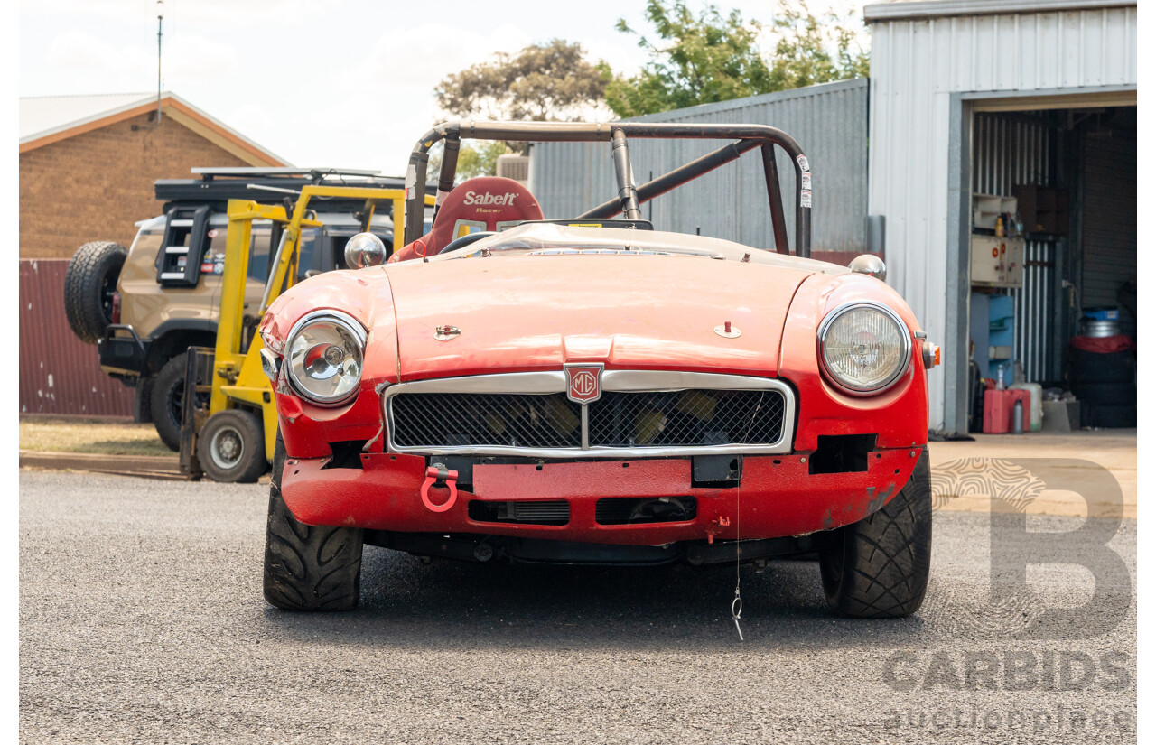 2/1977 British Leyland M.G. MGB 2d Roadster Red 1.8L - Modified and CAMS Logbooked for Hillclimb / Rally