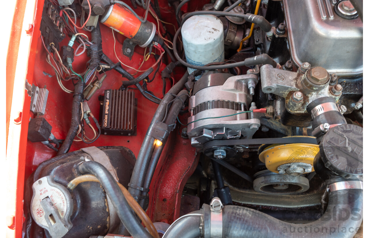 2/1977 British Leyland M.G. MGB 2d Roadster Red 1.8L - Modified and CAMS Logbooked for Hillclimb / Rally