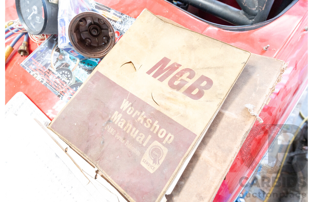 2/1977 British Leyland M.G. MGB 2d Roadster Red 1.8L - Modified and CAMS Logbooked for Hillclimb / Rally