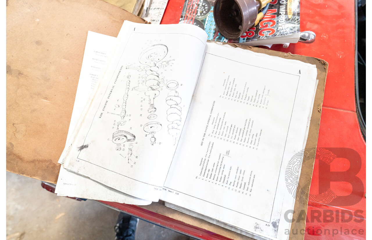 2/1977 British Leyland M.G. MGB 2d Roadster Red 1.8L - Modified and CAMS Logbooked for Hillclimb / Rally