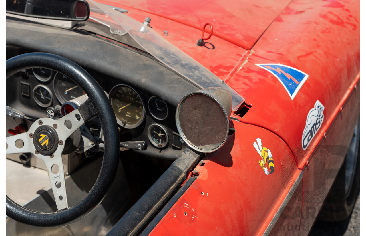 2/1977 British Leyland M.G. MGB 2d Roadster Red 1.8L - Modified and CAMS Logbooked for Hillclimb / Rally