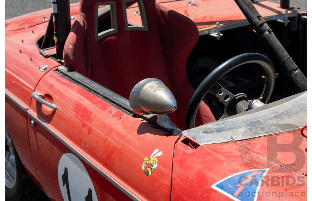 2/1977 British Leyland M.G. MGB 2d Roadster Red 1.8L - Modified and CAMS Logbooked for Hillclimb / Rally