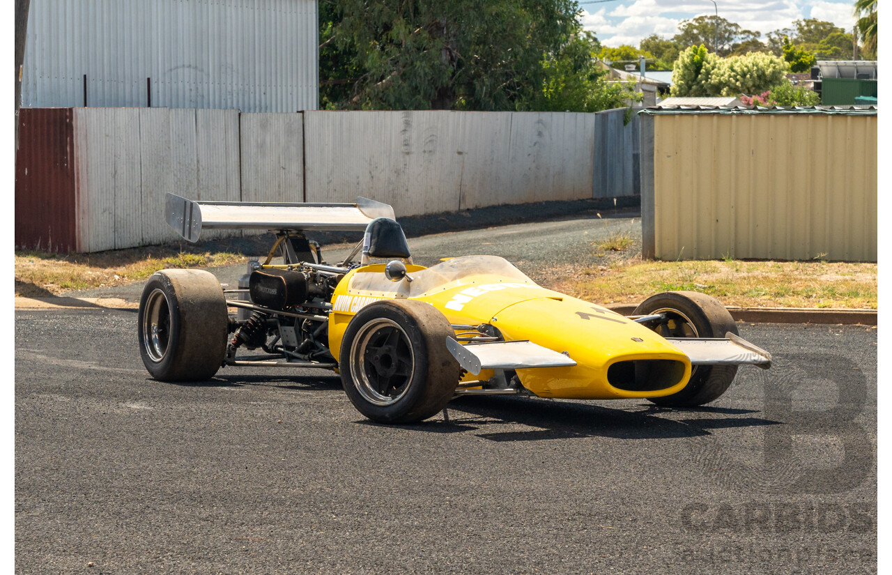 Circa 1969 Renmax F2/BN3 Race Car Yellow Alfa Romeo 1.6L - CAMS Logbooked