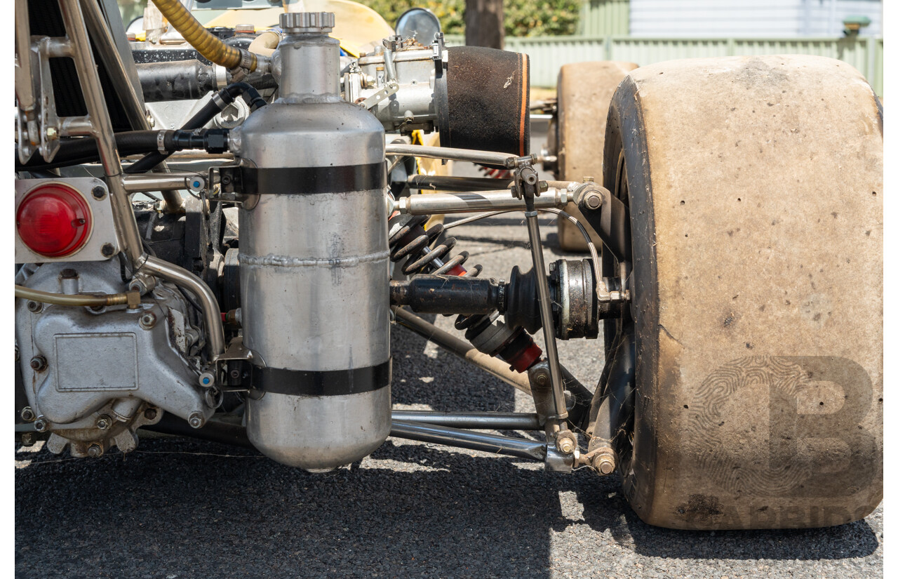 Circa 1969 Renmax F2/BN3 Race Car Yellow Alfa Romeo 1.6L - CAMS Logbooked