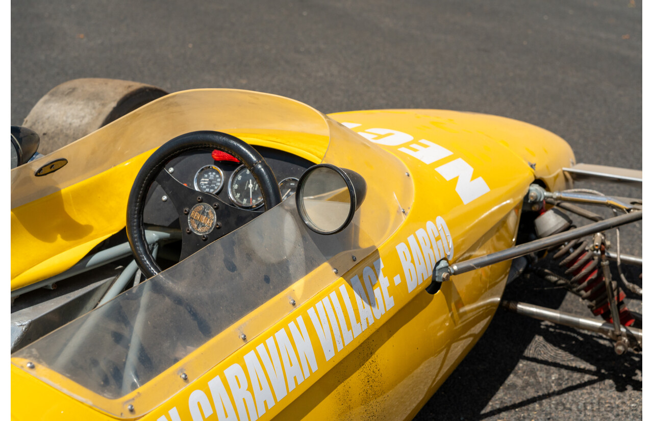 Circa 1969 Renmax F2/BN3 Race Car Yellow Alfa Romeo 1.6L - CAMS Logbooked