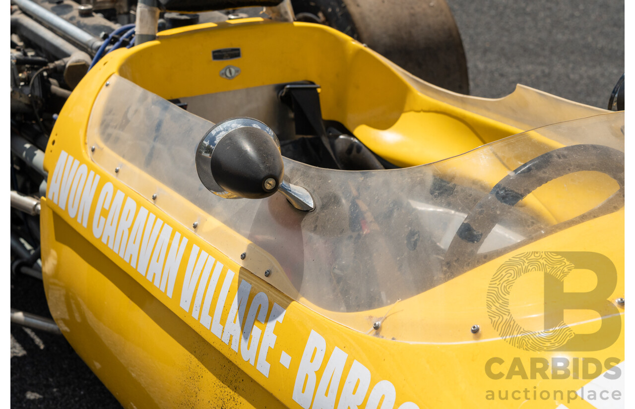 Circa 1969 Renmax F2/BN3 Race Car Yellow Alfa Romeo 1.6L - CAMS Logbooked