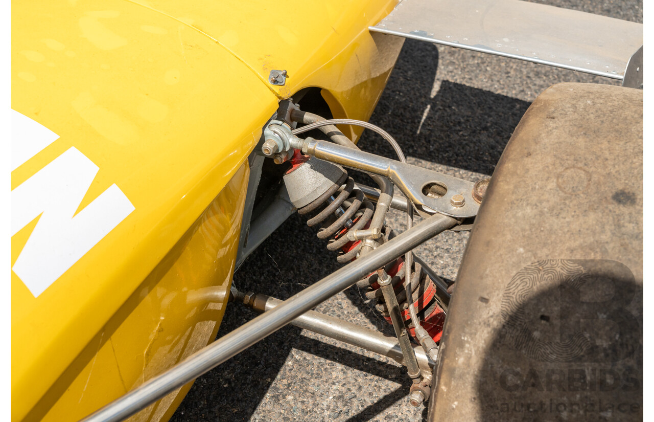 Circa 1969 Renmax F2/BN3 Race Car Yellow Alfa Romeo 1.6L - CAMS Logbooked