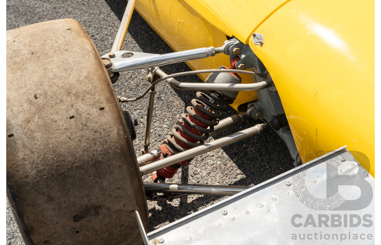 Circa 1969 Renmax F2/BN3 Race Car Yellow Alfa Romeo 1.6L - CAMS Logbooked