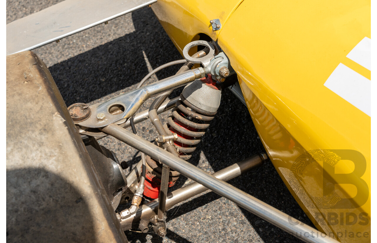 Circa 1969 Renmax F2/BN3 Race Car Yellow Alfa Romeo 1.6L - CAMS Logbooked