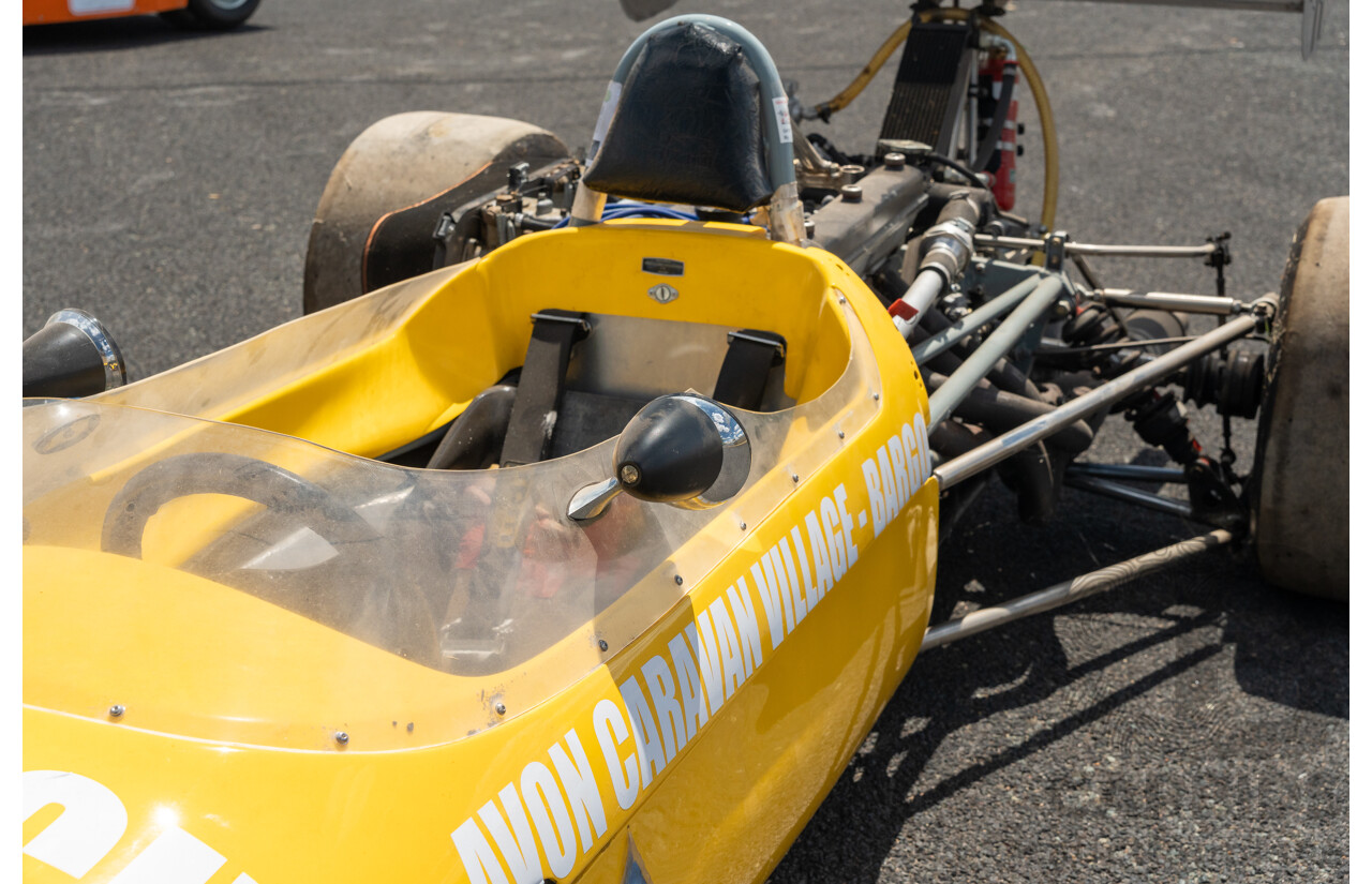 Circa 1969 Renmax F2/BN3 Race Car Yellow Alfa Romeo 1.6L - CAMS Logbooked