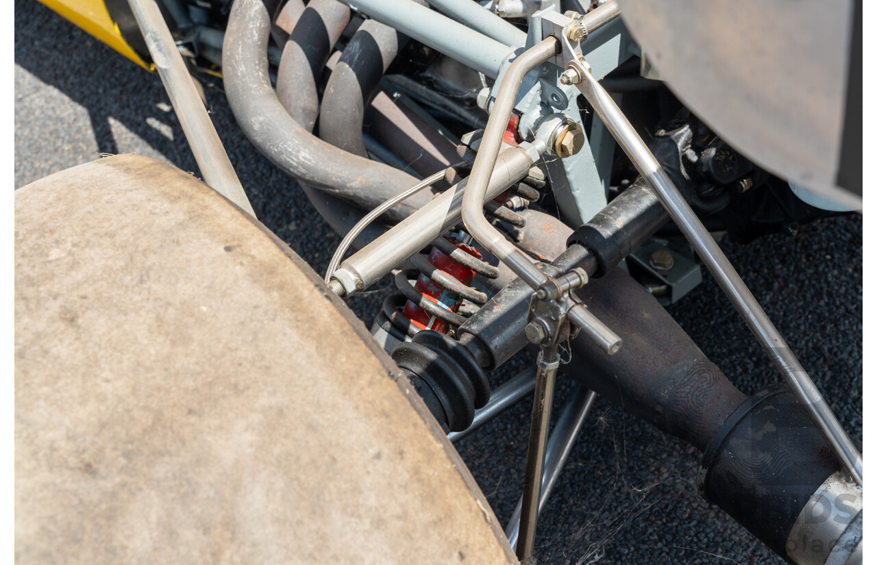 Circa 1969 Renmax F2/BN3 Race Car Yellow Alfa Romeo 1.6L - CAMS Logbooked