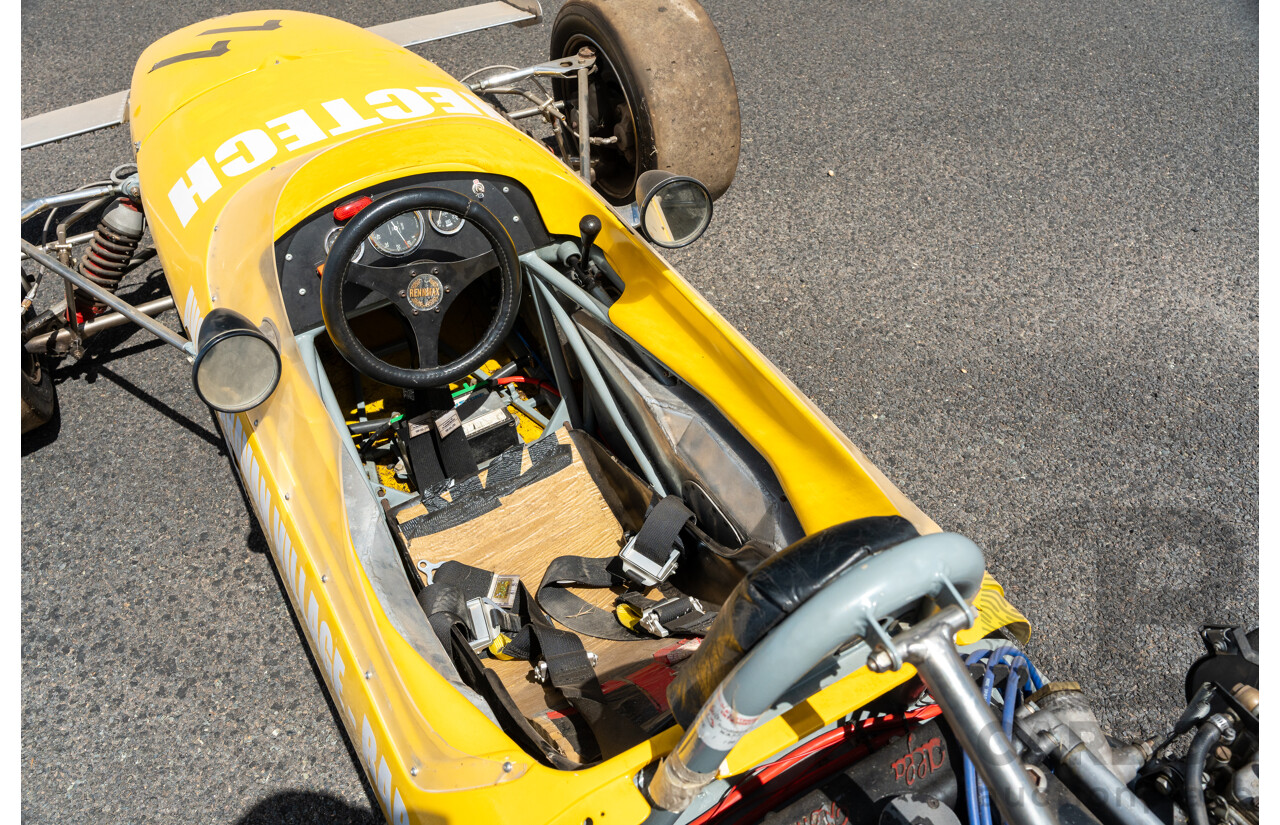 Circa 1969 Renmax F2/BN3 Race Car Yellow Alfa Romeo 1.6L - CAMS Logbooked