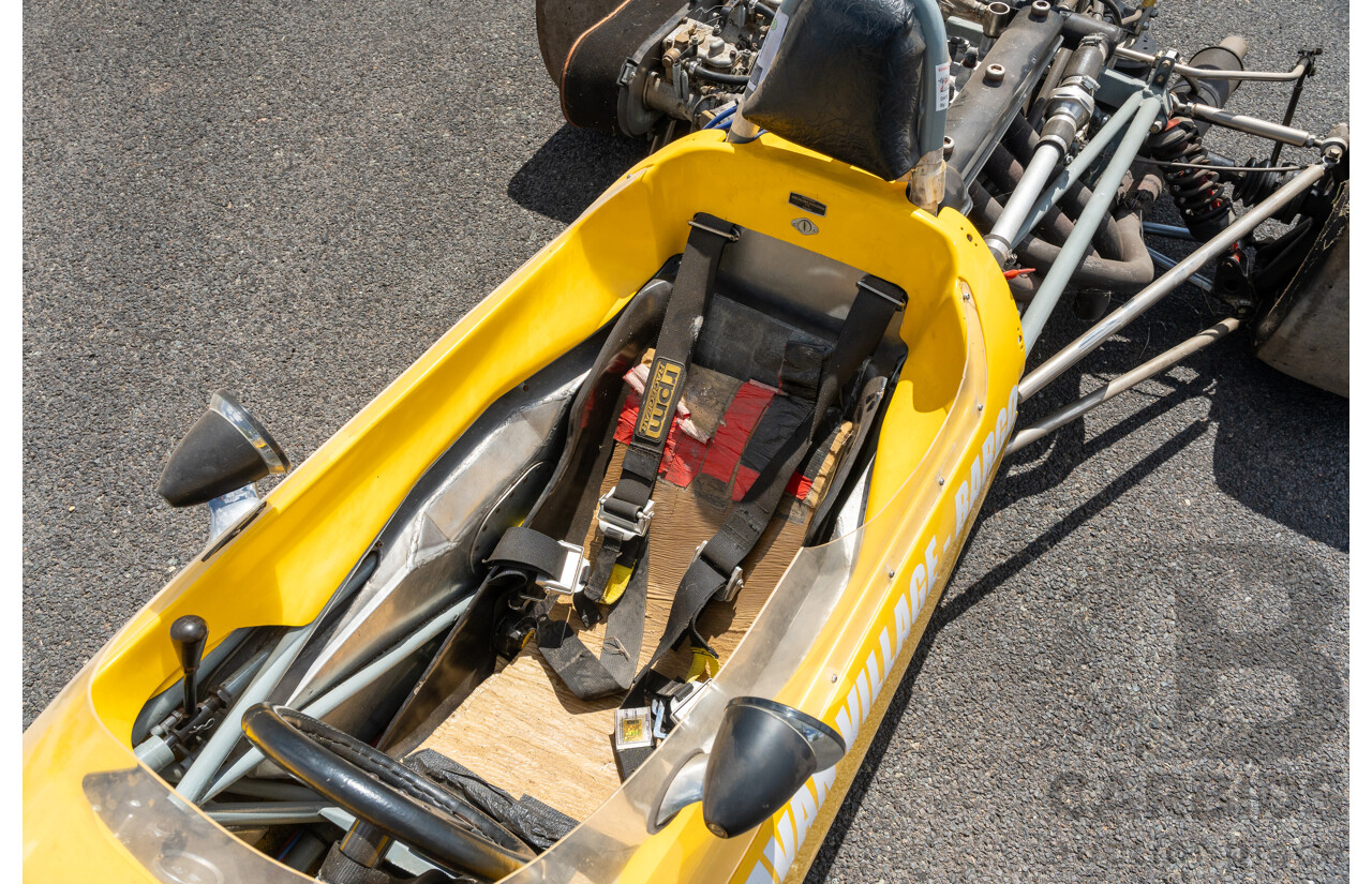 Circa 1969 Renmax F2/BN3 Race Car Yellow Alfa Romeo 1.6L - CAMS Logbooked