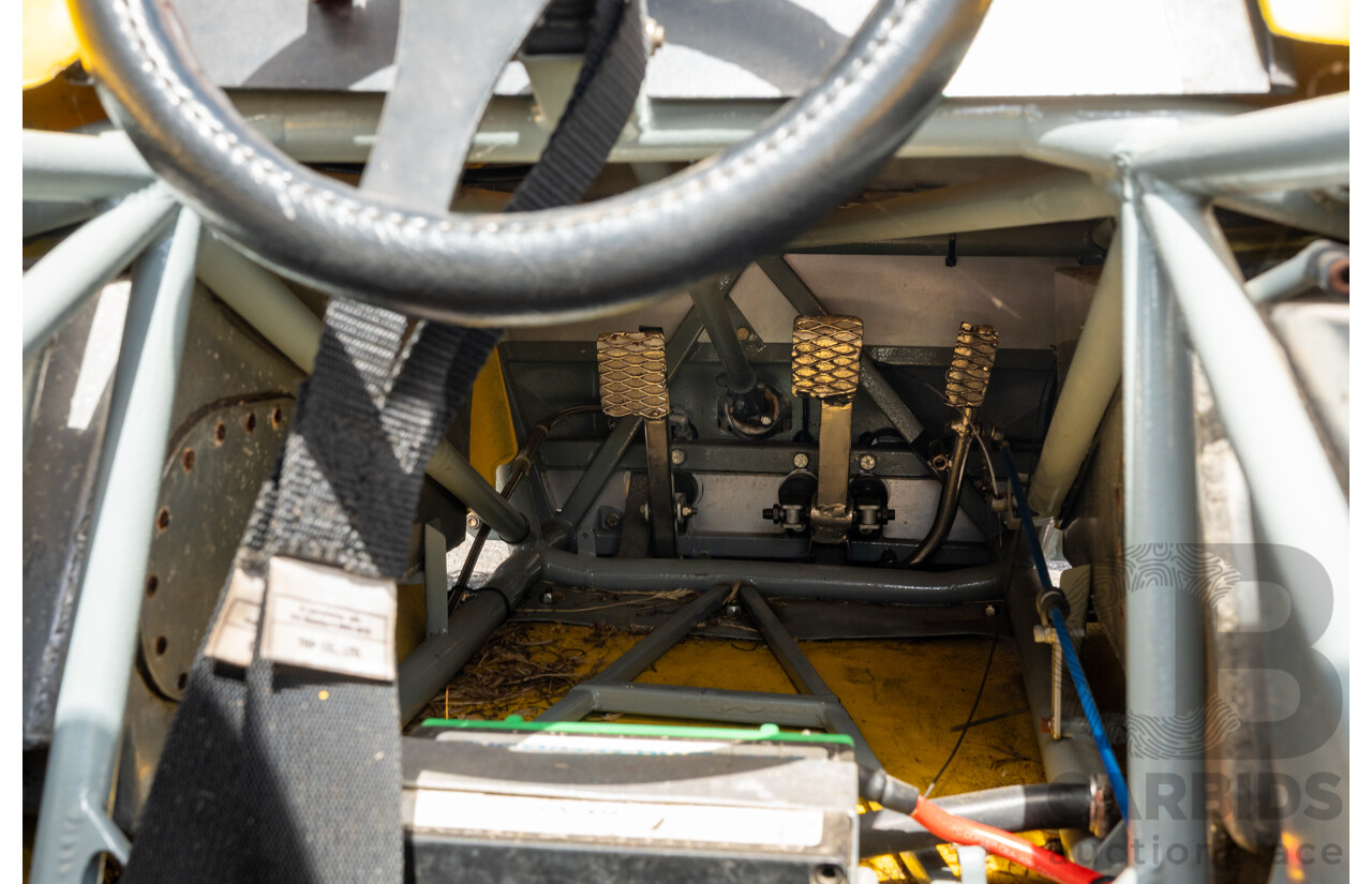 Circa 1969 Renmax F2/BN3 Race Car Yellow Alfa Romeo 1.6L - CAMS Logbooked