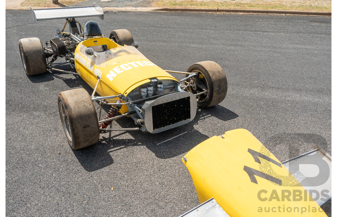 Circa 1969 Renmax F2/BN3 Race Car Yellow Alfa Romeo 1.6L - CAMS Logbooked