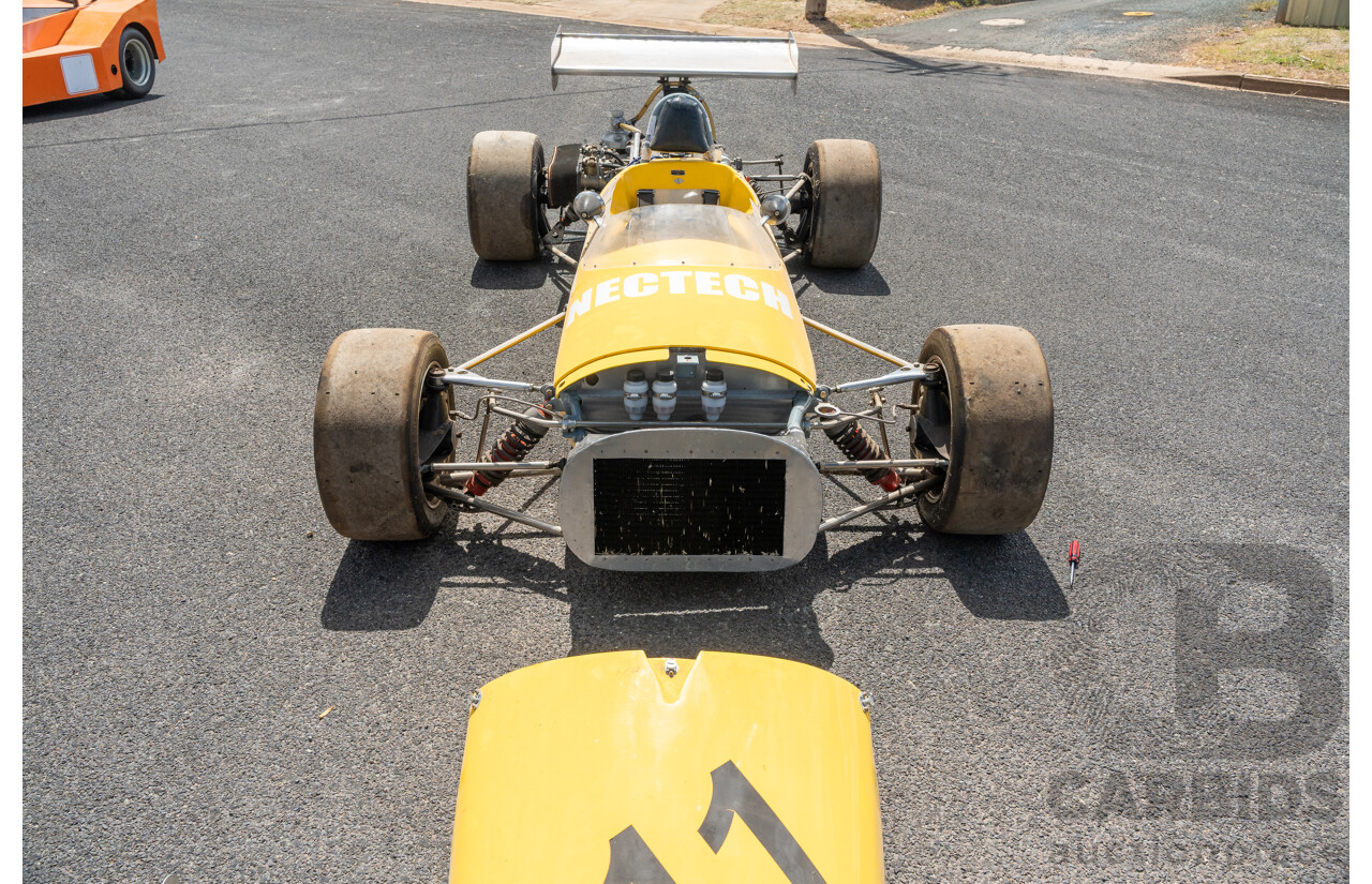 Circa 1969 Renmax F2/BN3 Race Car Yellow Alfa Romeo 1.6L - CAMS Logbooked