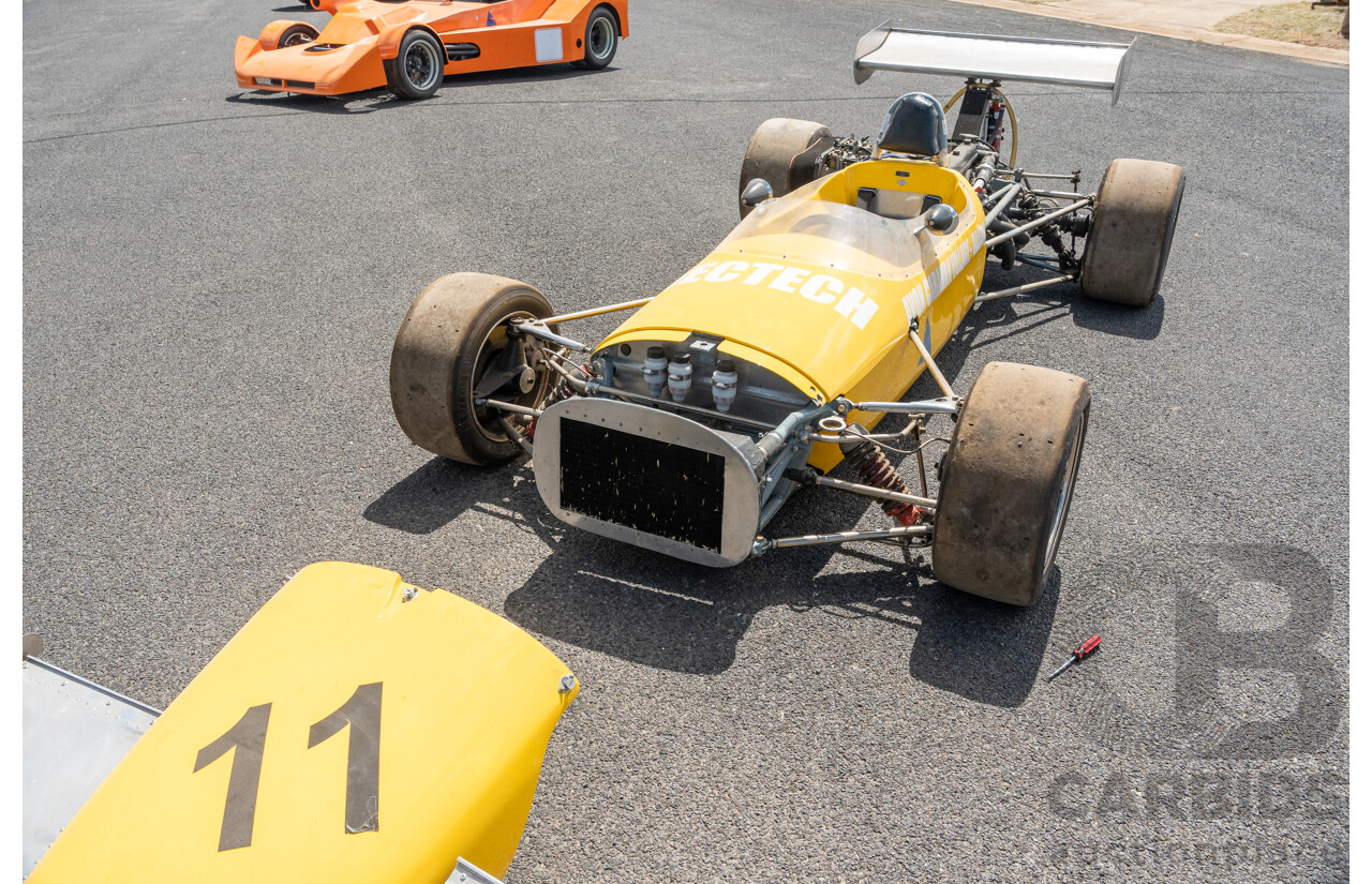 Circa 1969 Renmax F2/BN3 Race Car Yellow Alfa Romeo 1.6L - CAMS Logbooked