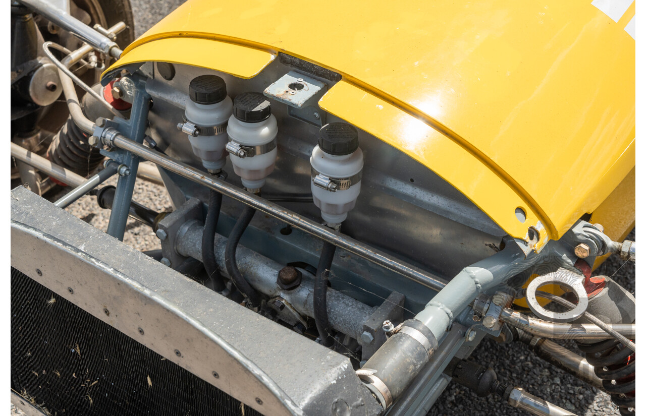 Circa 1969 Renmax F2/BN3 Race Car Yellow Alfa Romeo 1.6L - CAMS Logbooked