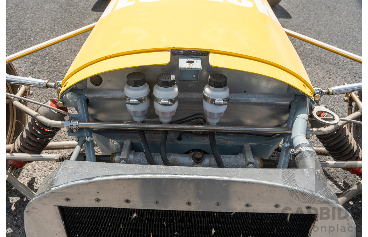 Circa 1969 Renmax F2/BN3 Race Car Yellow Alfa Romeo 1.6L - CAMS Logbooked