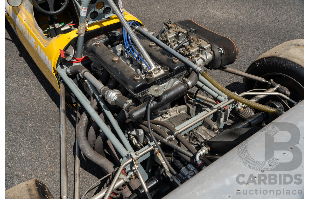 Circa 1969 Renmax F2/BN3 Race Car Yellow Alfa Romeo 1.6L - CAMS Logbooked