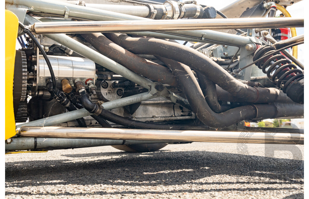 Circa 1969 Renmax F2/BN3 Race Car Yellow Alfa Romeo 1.6L - CAMS Logbooked