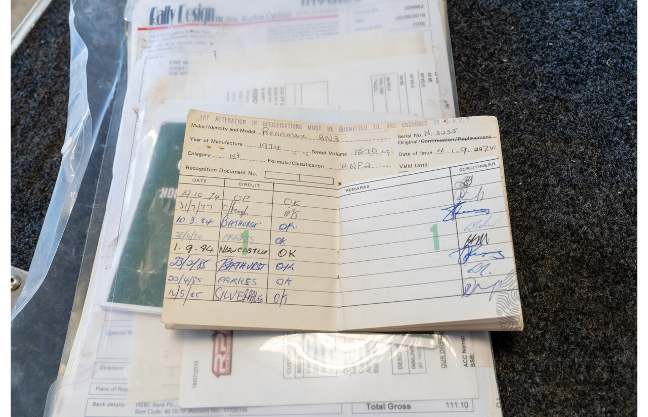 Circa 1969 Renmax F2/BN3 Race Car Yellow Alfa Romeo 1.6L - CAMS Logbooked