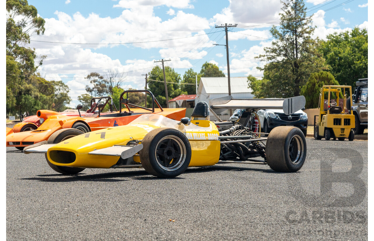 Circa 1969 Renmax F2/BN3 Race Car Yellow Alfa Romeo 1.6L - CAMS Logbooked