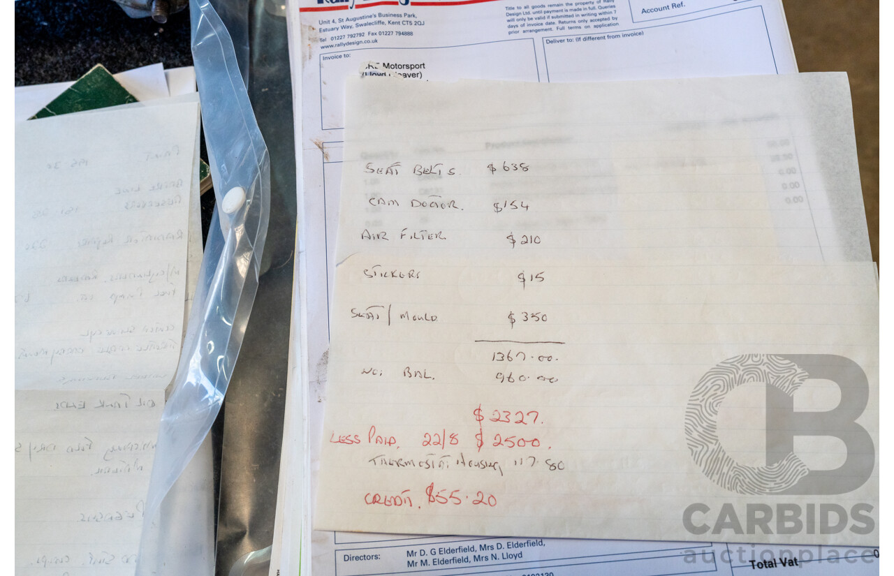 Circa 1969 Renmax F2/BN3 Race Car Yellow Alfa Romeo 1.6L - CAMS Logbooked