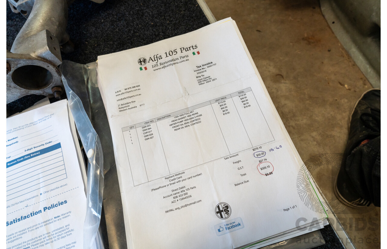 Circa 1969 Renmax F2/BN3 Race Car Yellow Alfa Romeo 1.6L - CAMS Logbooked