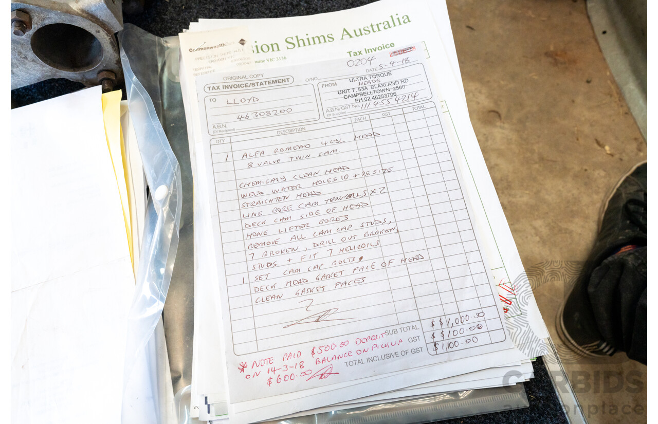 Circa 1969 Renmax F2/BN3 Race Car Yellow Alfa Romeo 1.6L - CAMS Logbooked