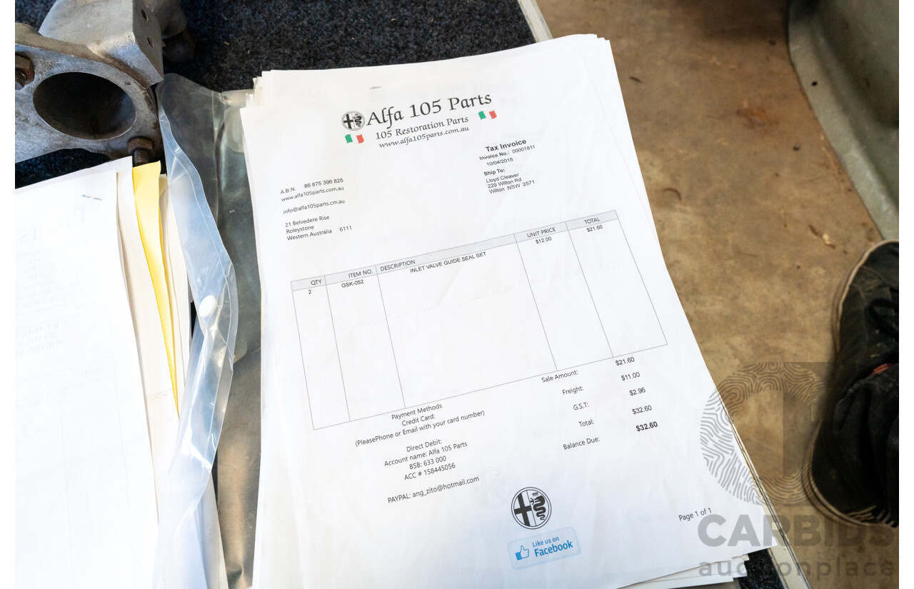 Circa 1969 Renmax F2/BN3 Race Car Yellow Alfa Romeo 1.6L - CAMS Logbooked