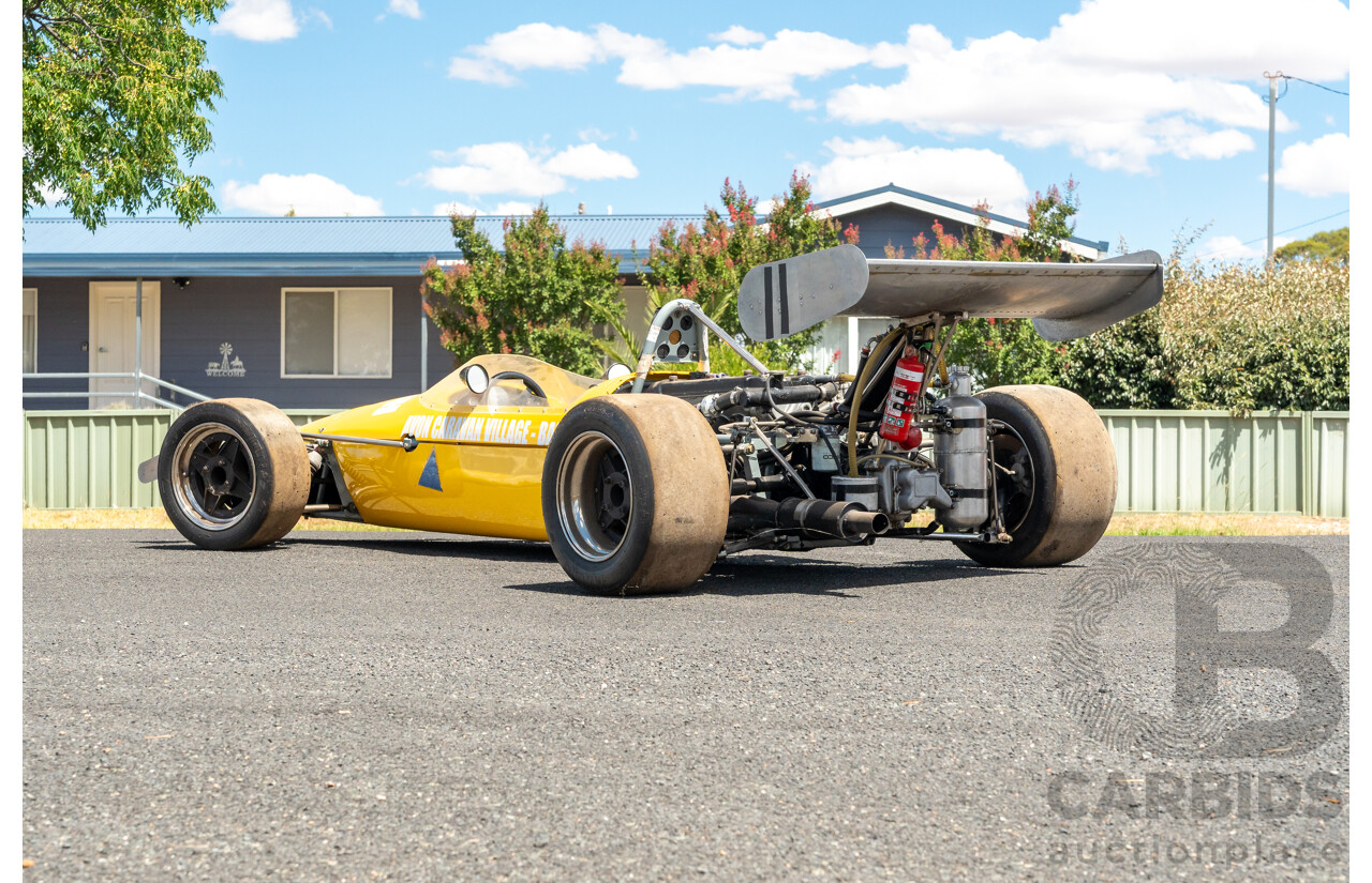 Circa 1969 Renmax F2/BN3 Race Car Yellow Alfa Romeo 1.6L - CAMS Logbooked