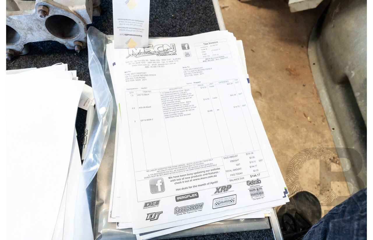 Circa 1969 Renmax F2/BN3 Race Car Yellow Alfa Romeo 1.6L - CAMS Logbooked