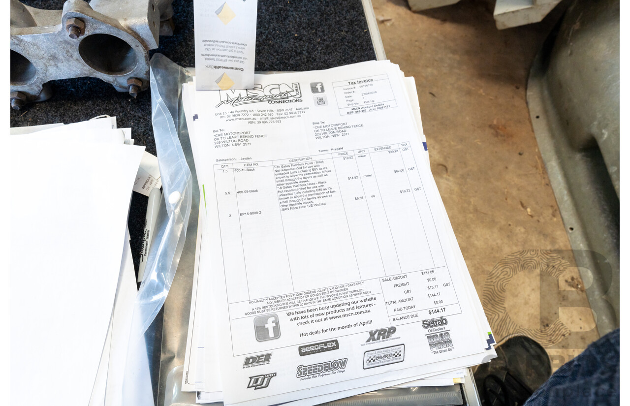 Circa 1969 Renmax F2/BN3 Race Car Yellow Alfa Romeo 1.6L - CAMS Logbooked