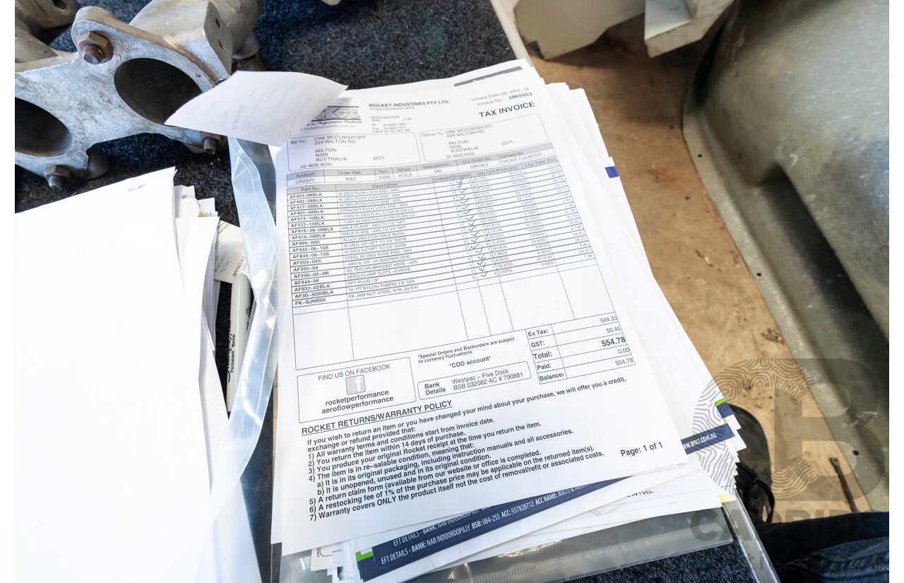 Circa 1969 Renmax F2/BN3 Race Car Yellow Alfa Romeo 1.6L - CAMS Logbooked