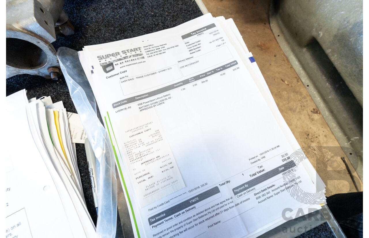 Circa 1969 Renmax F2/BN3 Race Car Yellow Alfa Romeo 1.6L - CAMS Logbooked