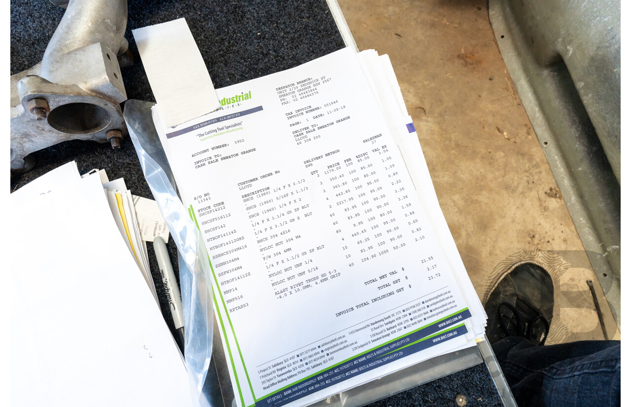 Circa 1969 Renmax F2/BN3 Race Car Yellow Alfa Romeo 1.6L - CAMS Logbooked