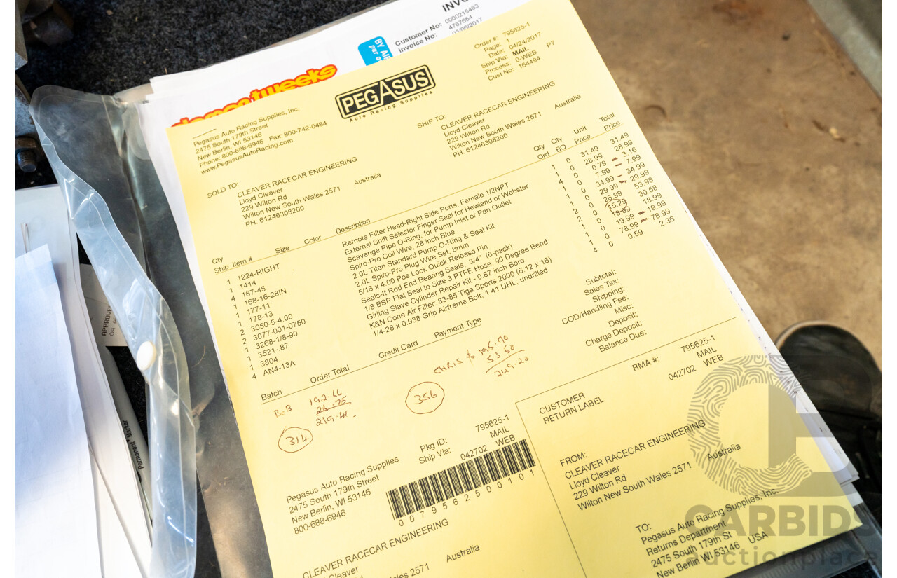 Circa 1969 Renmax F2/BN3 Race Car Yellow Alfa Romeo 1.6L - CAMS Logbooked