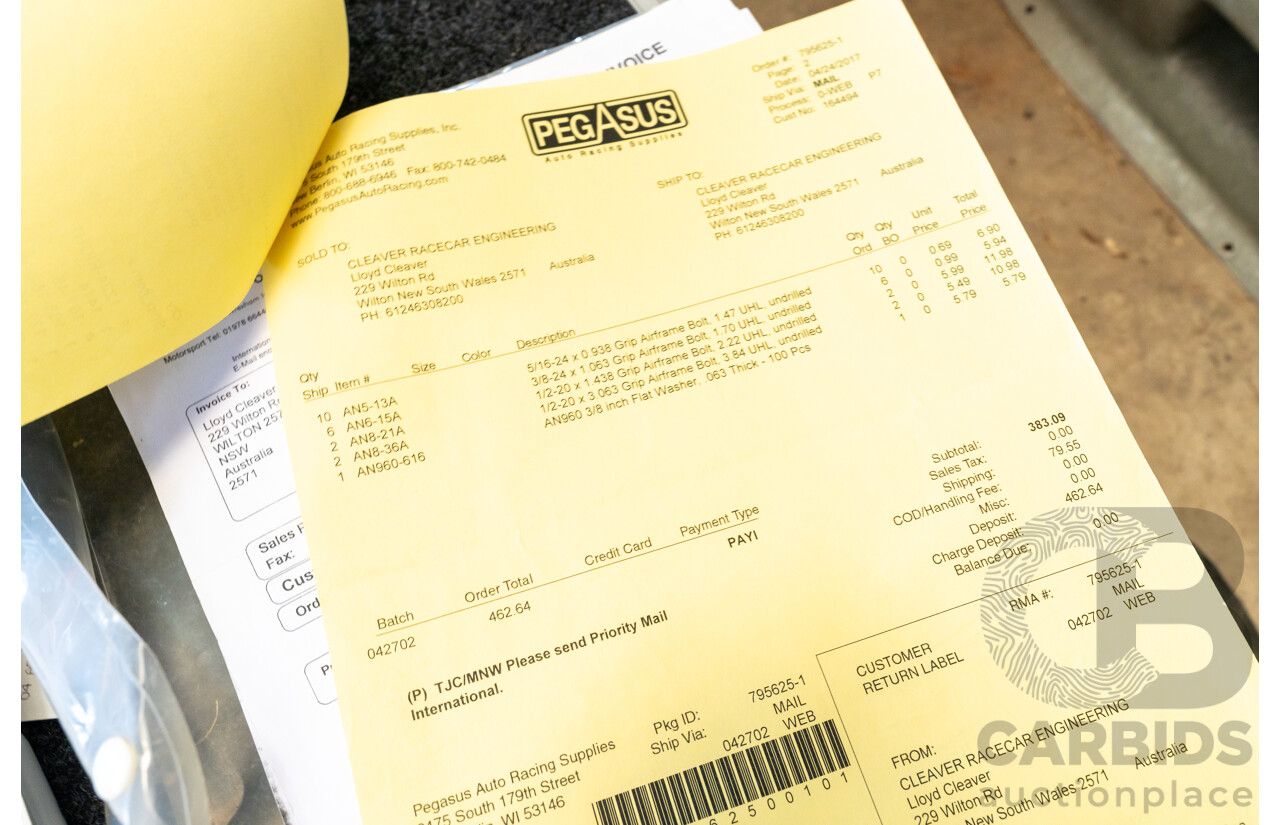 Circa 1969 Renmax F2/BN3 Race Car Yellow Alfa Romeo 1.6L - CAMS Logbooked