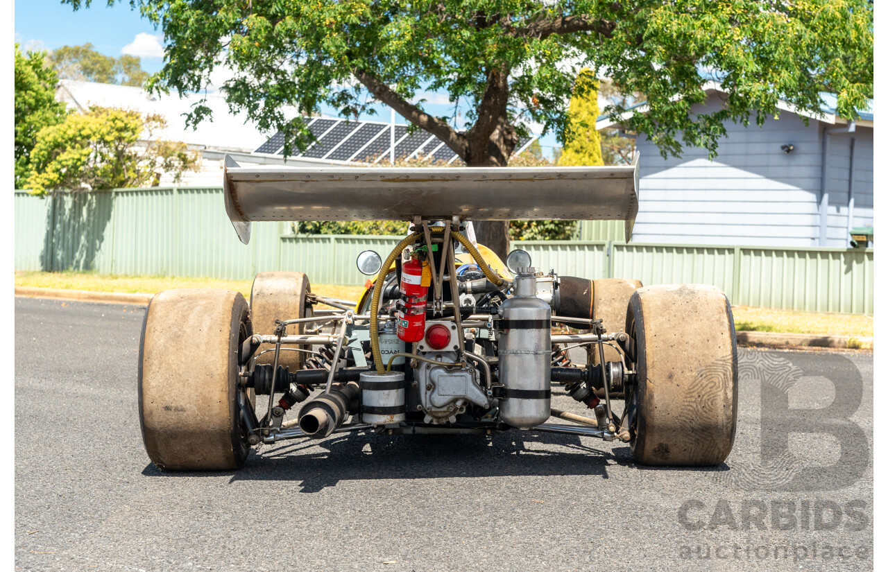 Circa 1969 Renmax F2/BN3 Race Car Yellow Alfa Romeo 1.6L - CAMS Logbooked