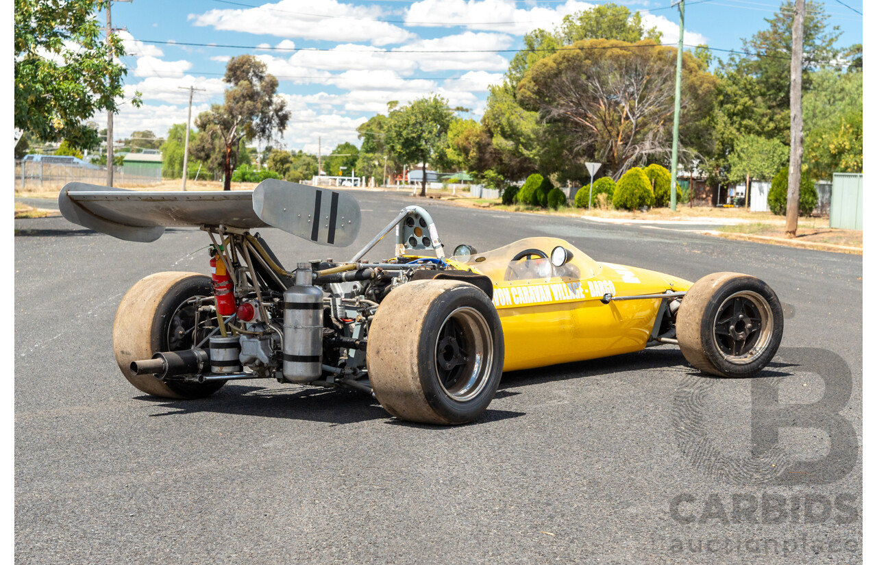 Circa 1969 Renmax F2/BN3 Race Car Yellow Alfa Romeo 1.6L - CAMS Logbooked