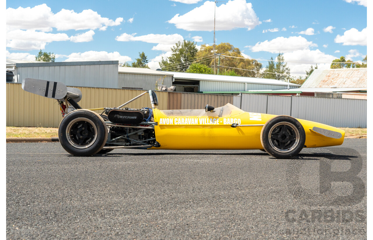 Circa 1969 Renmax F2/BN3 Race Car Yellow Alfa Romeo 1.6L - CAMS Logbooked