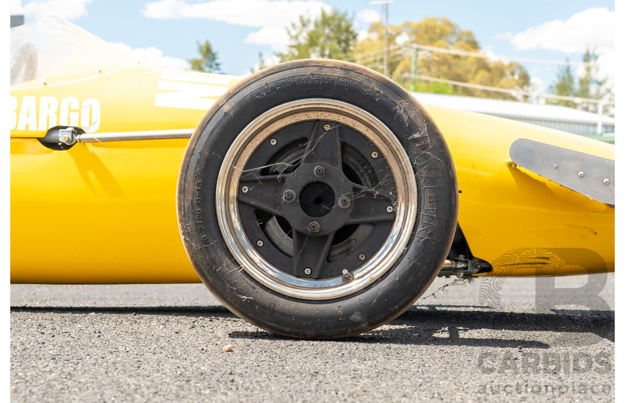 Circa 1969 Renmax F2/BN3 Race Car Yellow Alfa Romeo 1.6L - CAMS Logbooked