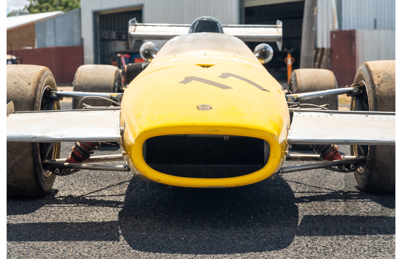 Circa 1969 Renmax F2/BN3 Race Car Yellow Alfa Romeo 1.6L - CAMS Logbooked