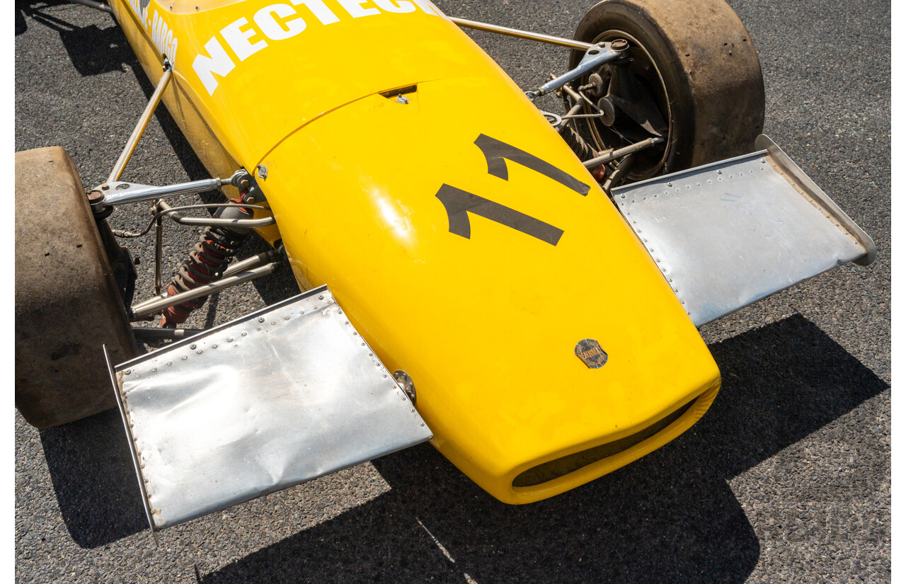 Circa 1969 Renmax F2/BN3 Race Car Yellow Alfa Romeo 1.6L - CAMS Logbooked