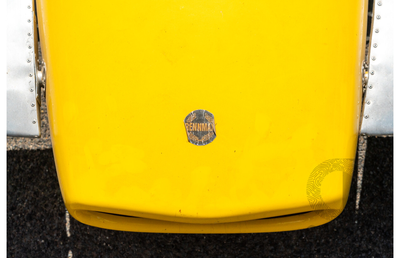 Circa 1969 Renmax F2/BN3 Race Car Yellow Alfa Romeo 1.6L - CAMS Logbooked
